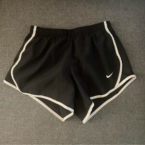 Nike Girls Black Running Shorts Dry-fit